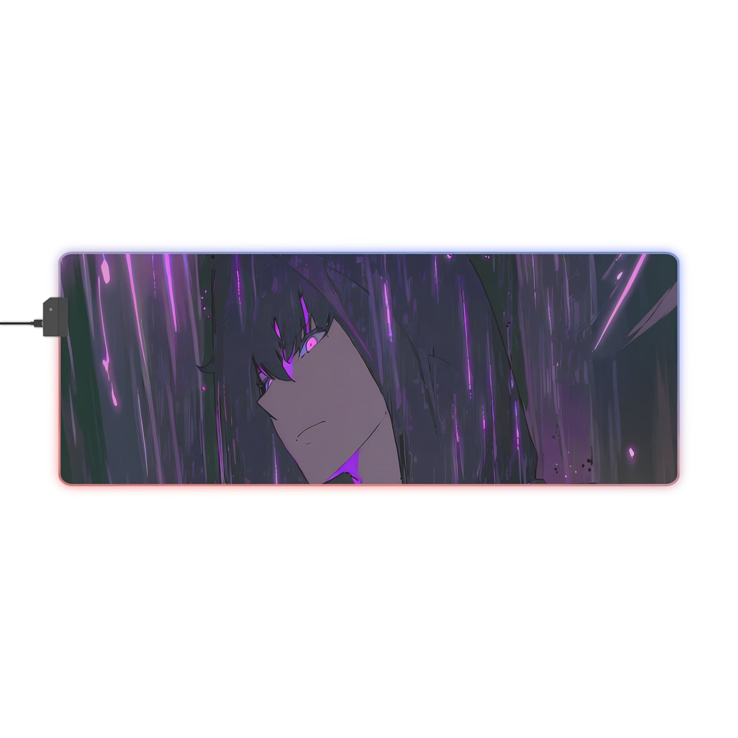 LED Gaming Mouse Pad - Solo Leveling Sung Jin Woo