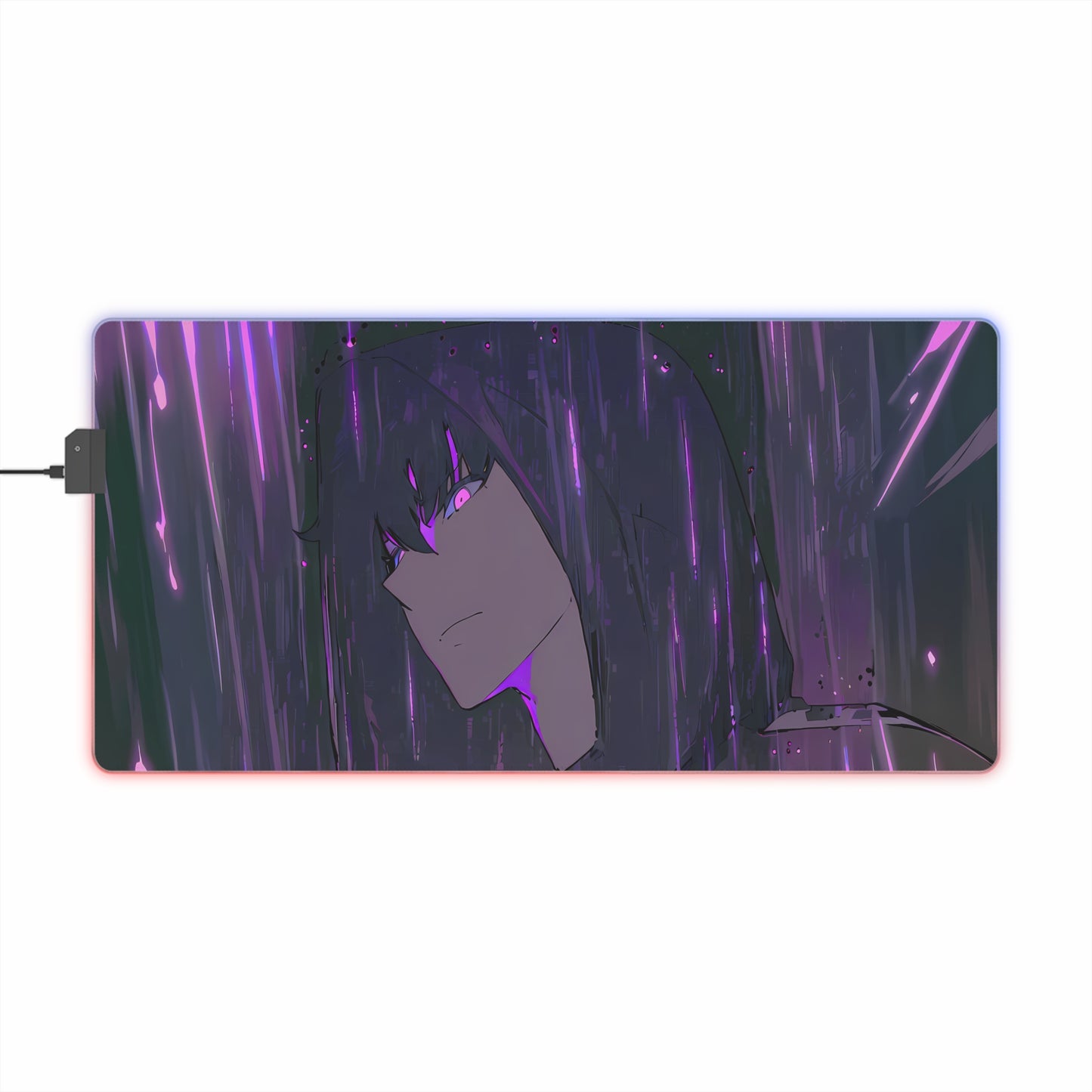LED Gaming Mouse Pad - Solo Leveling Sung Jin Woo