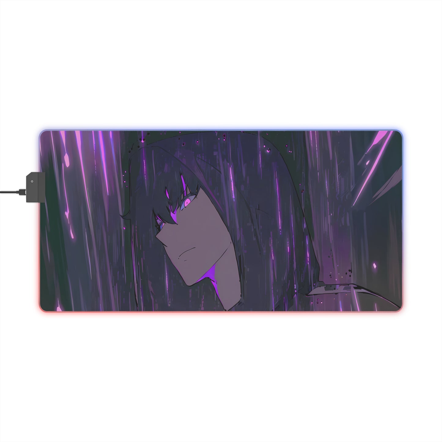LED Gaming Mouse Pad - Solo Leveling Sung Jin Woo