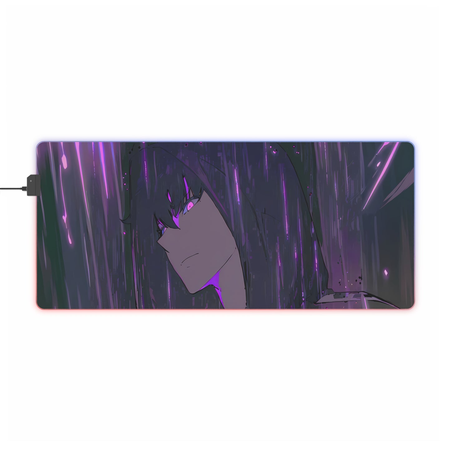 LED Gaming Mouse Pad - Solo Leveling Sung Jin Woo