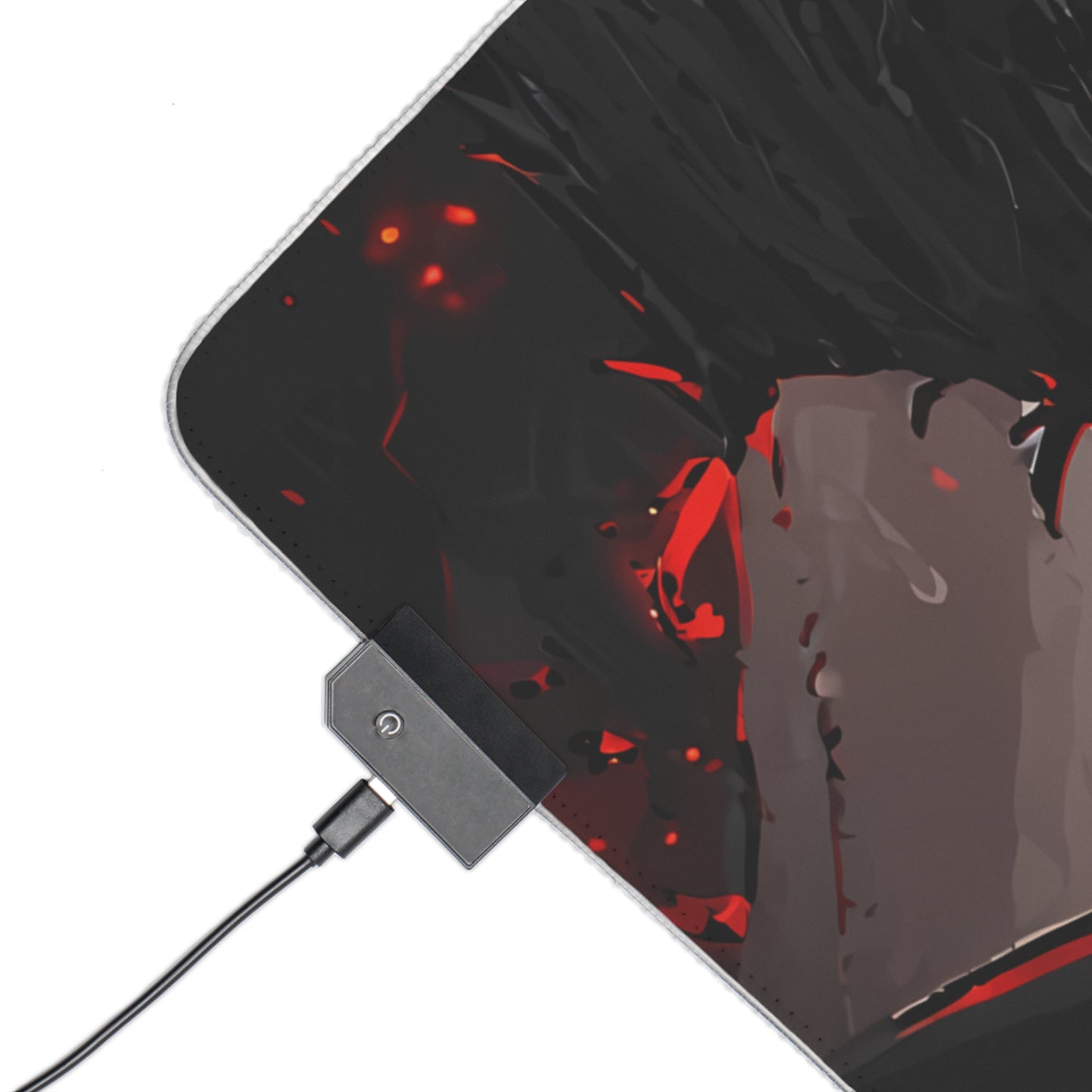 LED Gaming Mouse Pad - Blue Lock "King" Baro Shoei