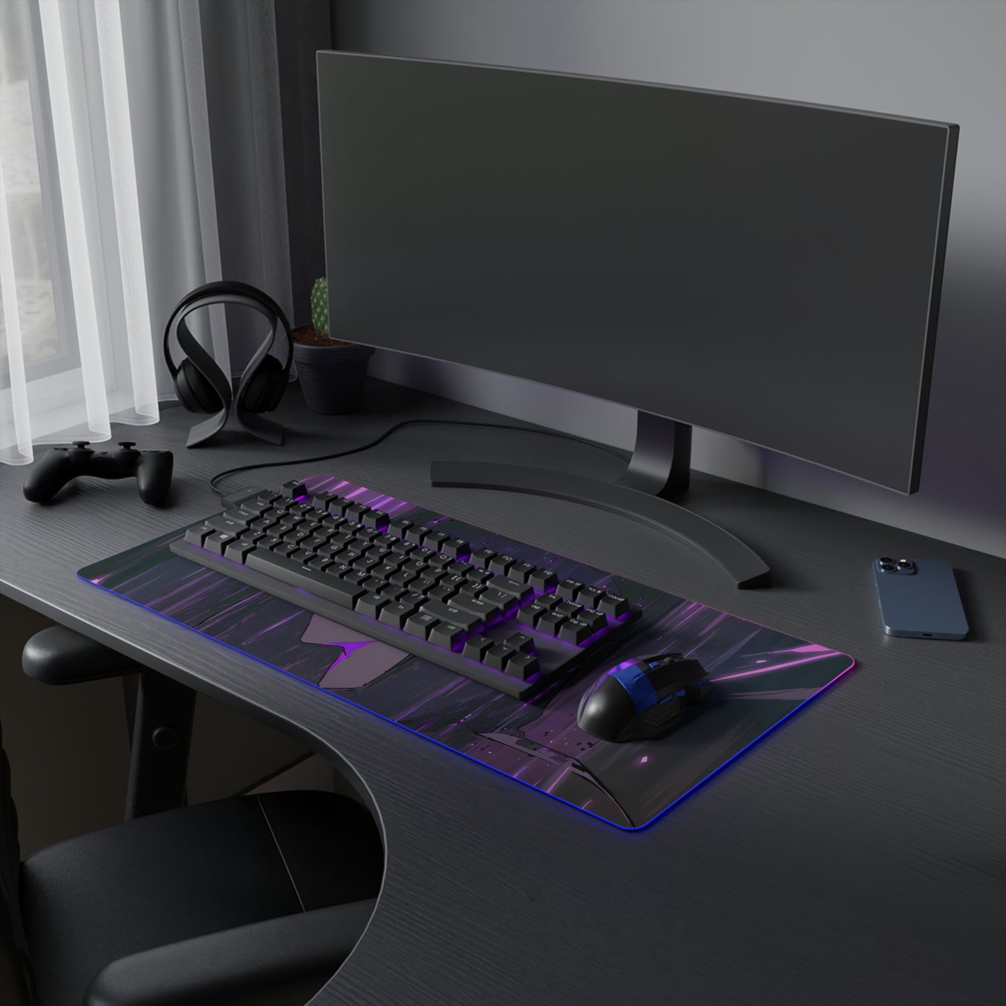 LED Gaming Mouse Pad - Solo Leveling Sung Jin Woo