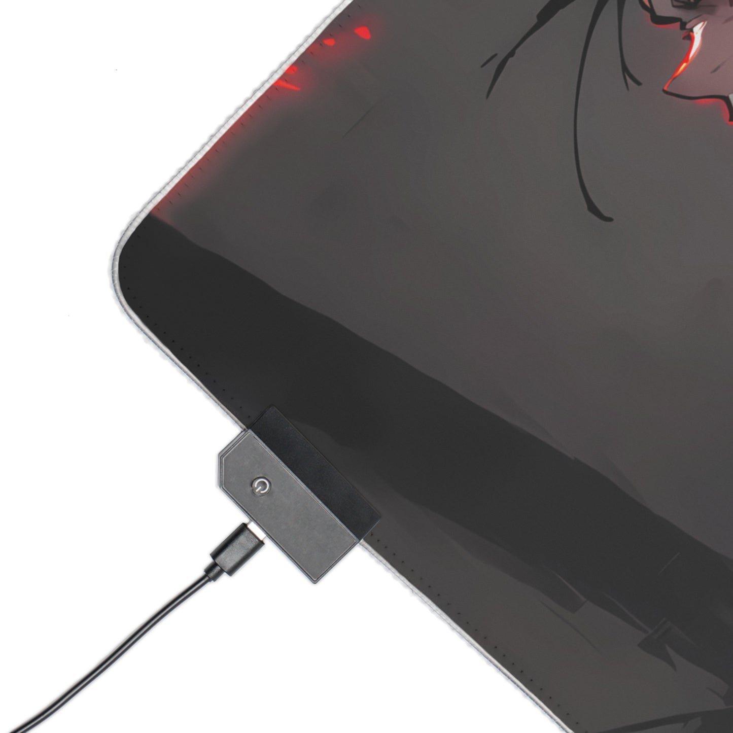 LED Gaming Mouse Pad - Blue The King Lock Baro Shoei