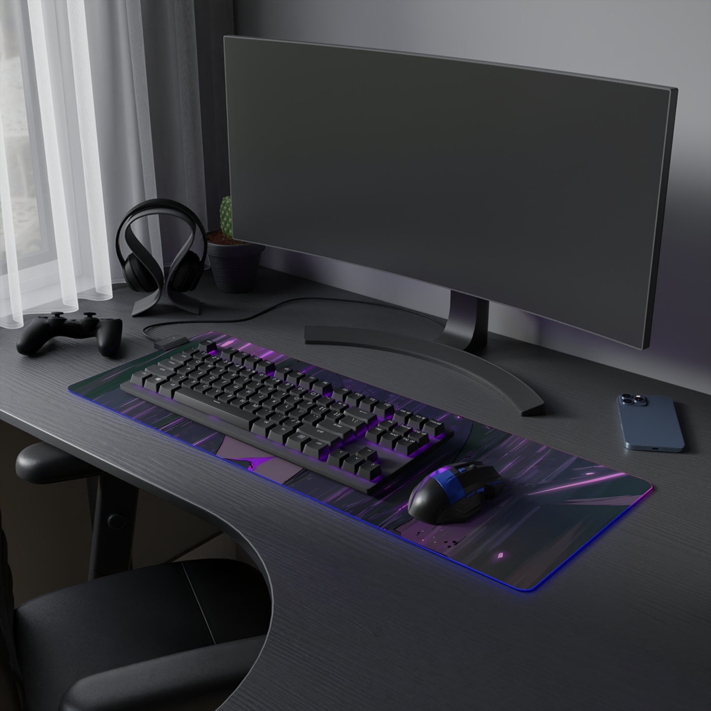LED Gaming Mouse Pad - Solo Leveling Sung Jin Woo