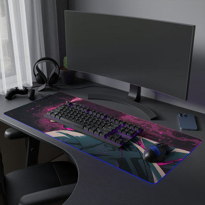 LED Gaming Mouse Pad - Blue Lock Itoshi Sae