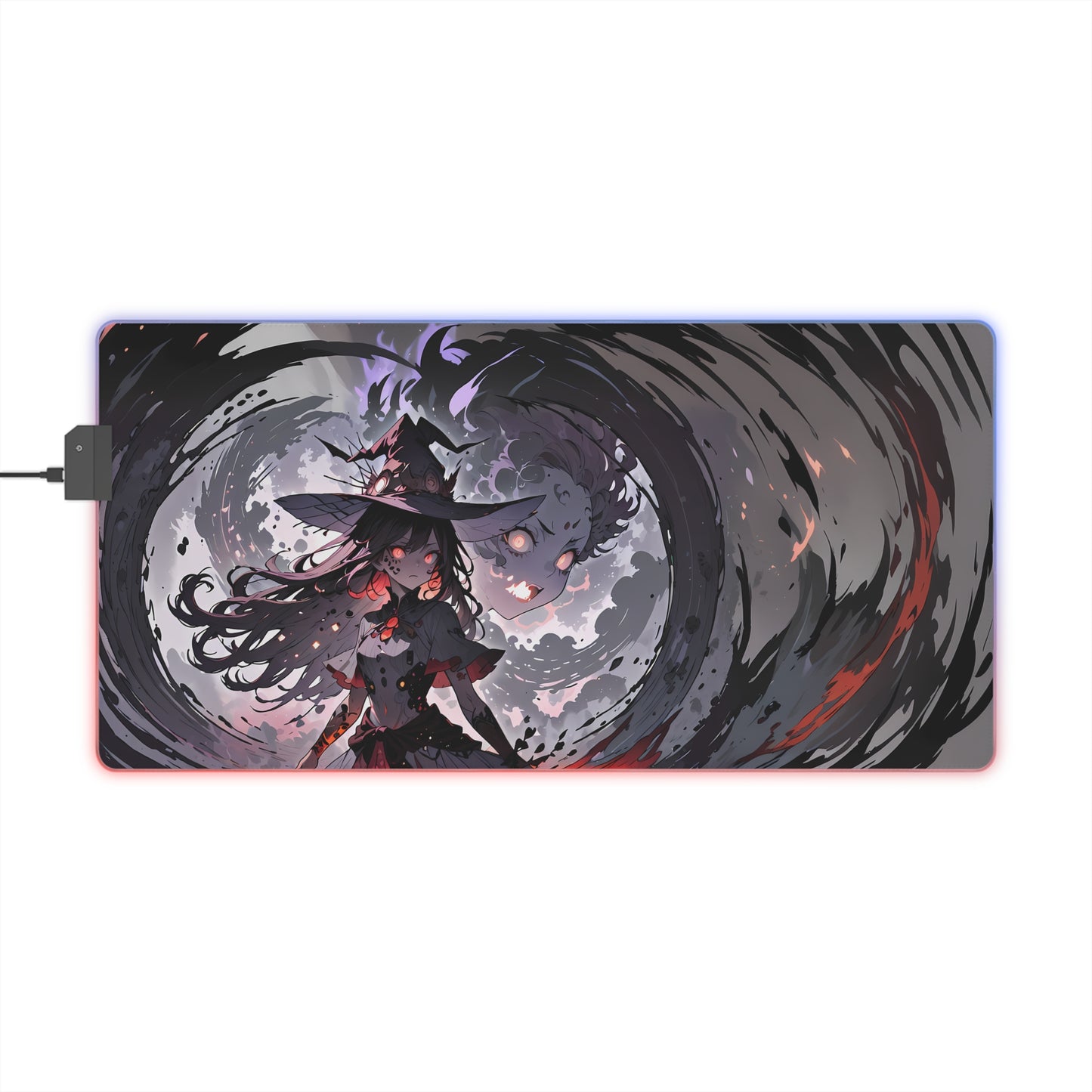 Enchanting LED Gaming Mouse Pad - Witch Design for Gamers