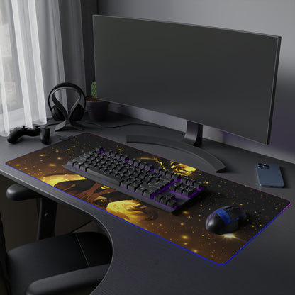 LED Gaming Mouse Pad - Blue Lock Bachira Meguru