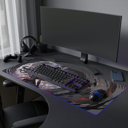 Enchanting LED Gaming Mouse Pad - Witch Design for Gamers