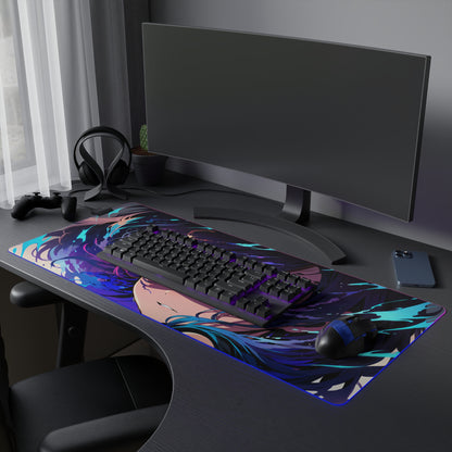 LED Gaming Mousepad - Anime Art Style