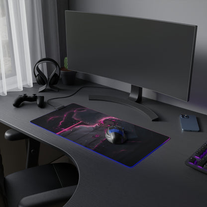 LED Gaming Mouse Pad - Blue Lock Itoshi Sae