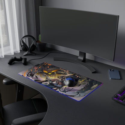 LED Gaming Mousepad - Halloween Theme