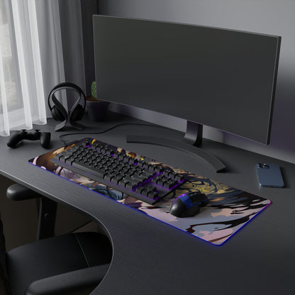 LED Gaming Mousepad - Halloween Theme