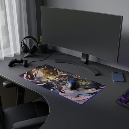 LED Gaming Mousepad - Halloween Theme