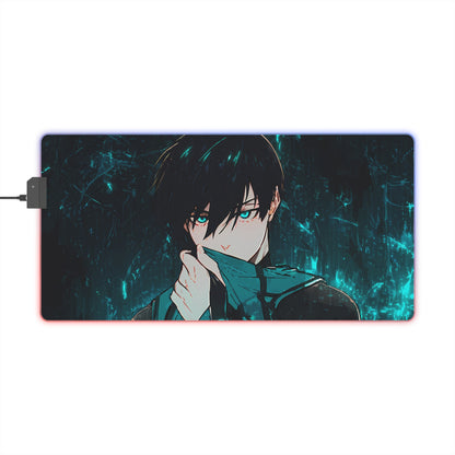 LED Gaming Mouse Pad - Blue Lock Itoshi Rin