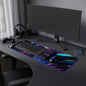 Anime LED Gaming Mouse Pad - Colorful RGB Backlit for Gamers