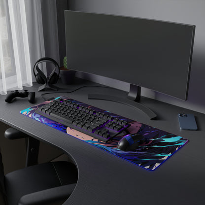 LED Gaming Mousepad - Anime Art Style