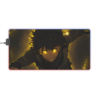 LED Gaming Mouse Pad - Blue Lock Bachira Meguru