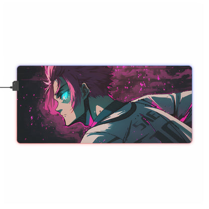 LED Gaming Mouse Pad - Blue Lock Itoshi Sae