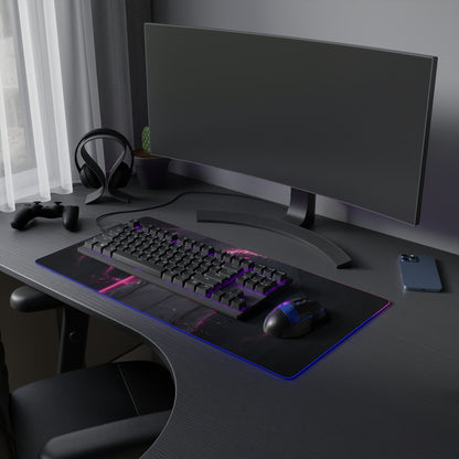 LED Gaming Mouse Pad - Blue Lock Itoshi Sae