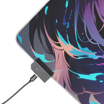 LED Gaming Mousepad - Anime Art Style