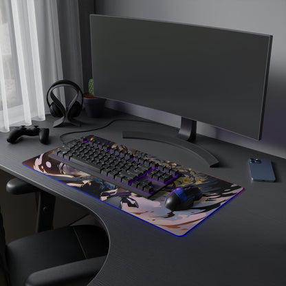 LED Gaming Mousepad - Halloween Theme