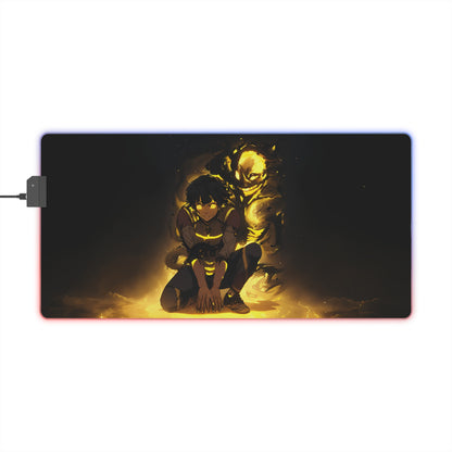 LED Gaming Mousepad - Blue Lock Bachira Meguru