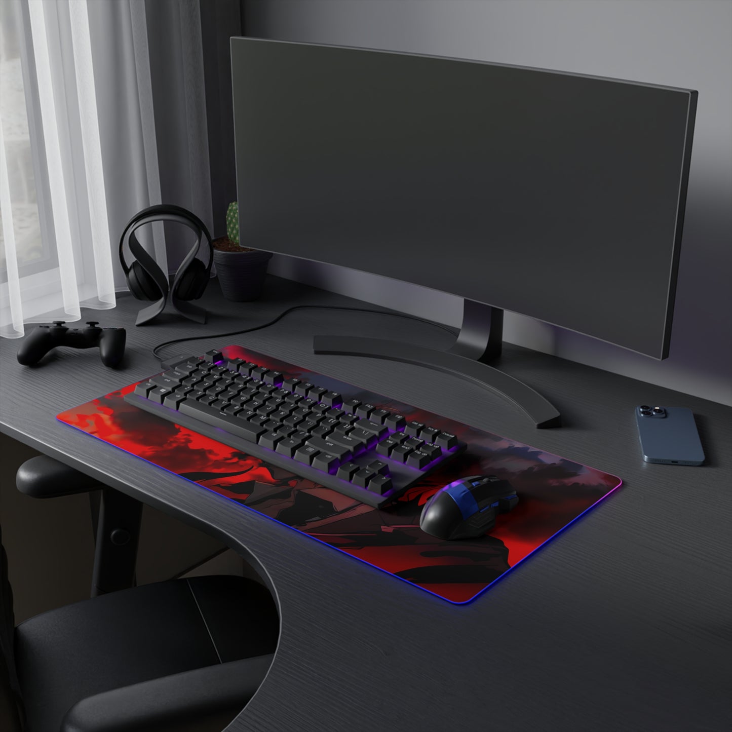 LED Gaming Mouse Pad - Hero Killer Engen