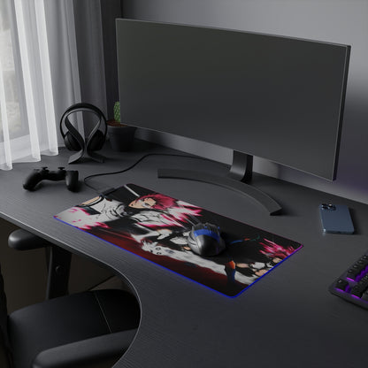 LED Gaming Mouse Pad - Blue Lock Itoshi Sae