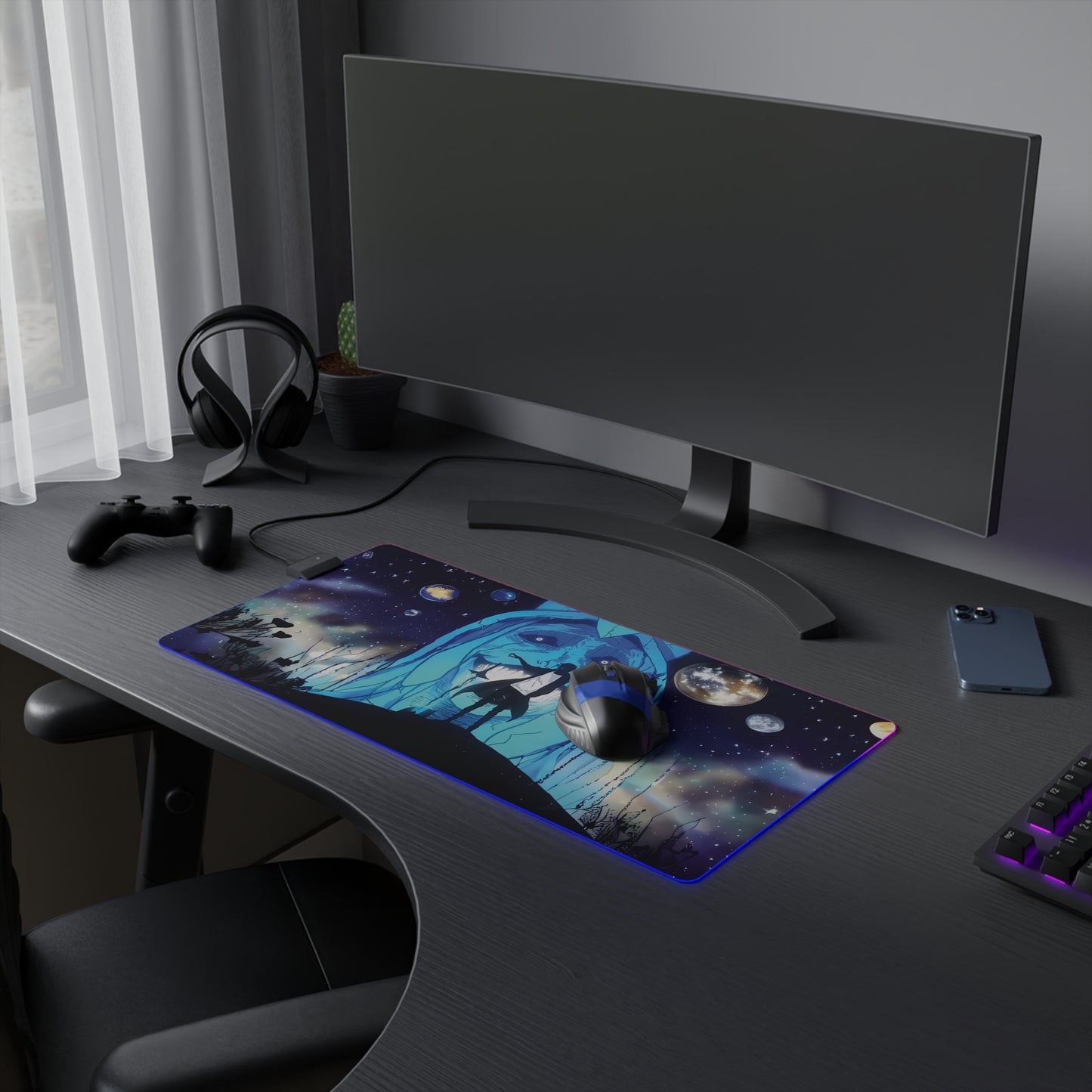 LED Gaming Mouse Pad - Solo Leveling Arise